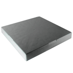 E-Lite Gray Plastic Pad, 40 x 40 x 3"