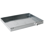 Condensate Metal Drain Pan, 26 x 66 x 2", 26 ga