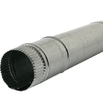 5" x 5' Snap Lock Pipe, 30Ga