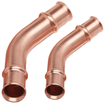 RLS Copper Press 45 deg Elbow (Crimp), 5/8"