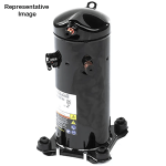 Scroll Compressor, 208/230, 1-Phase, 20.4 RLA