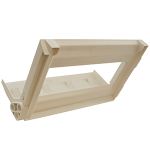 Condensate Drain Pan, 2 Row, N-Coil Up, 21.0